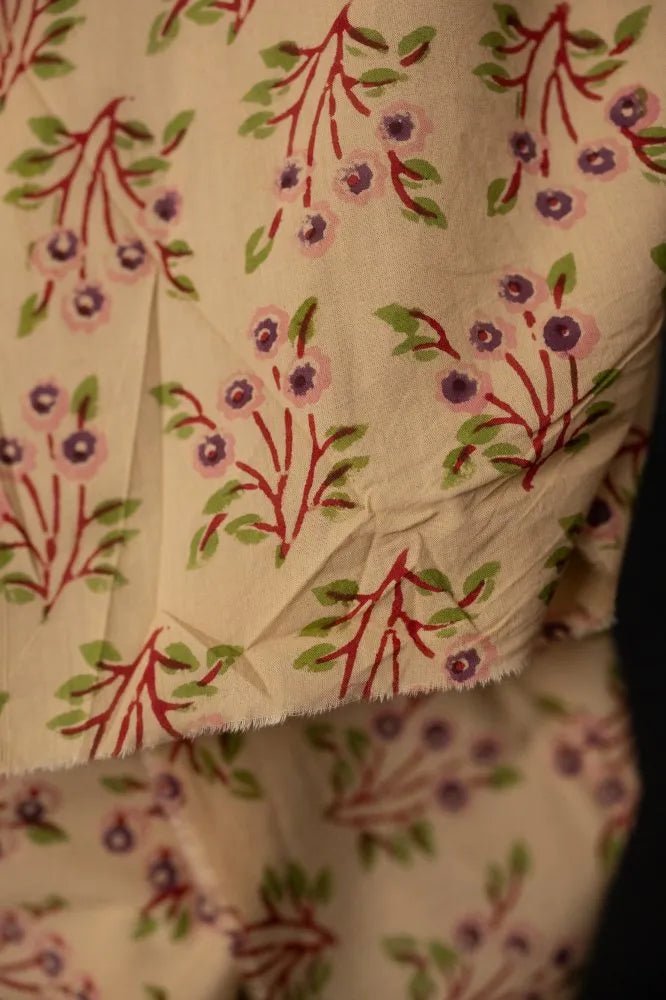 MERCHANT & MILLS · 9.75 yds - Huckleberry Hand - Dyed Block - Printed Indian Cotton | socius design in Rochester, MN