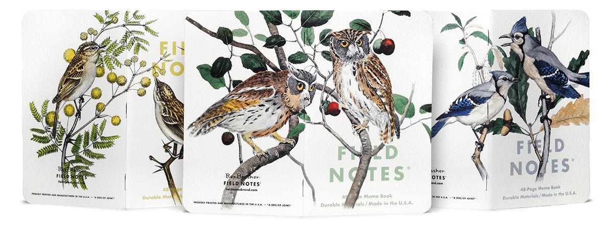 Field Notes · Birds & Trees of N. America · Field Notes Memo - Pack | socius design in Rochester, MN