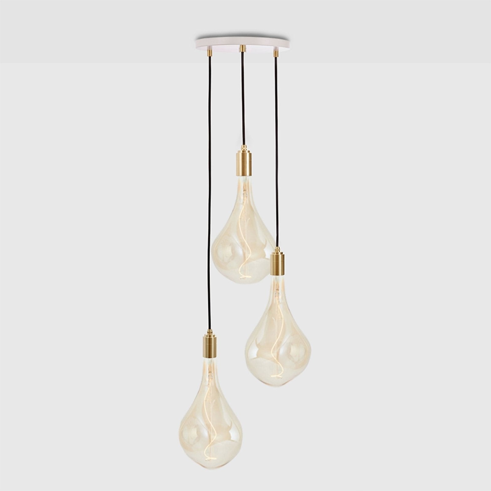Tala US · Triple Pendant in Brass + Voronoi III | socius design in Rochester, MN