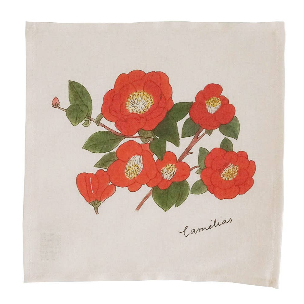 Isabelle.B No.12 Camelia Hanky from Fog Linen Work | socius design