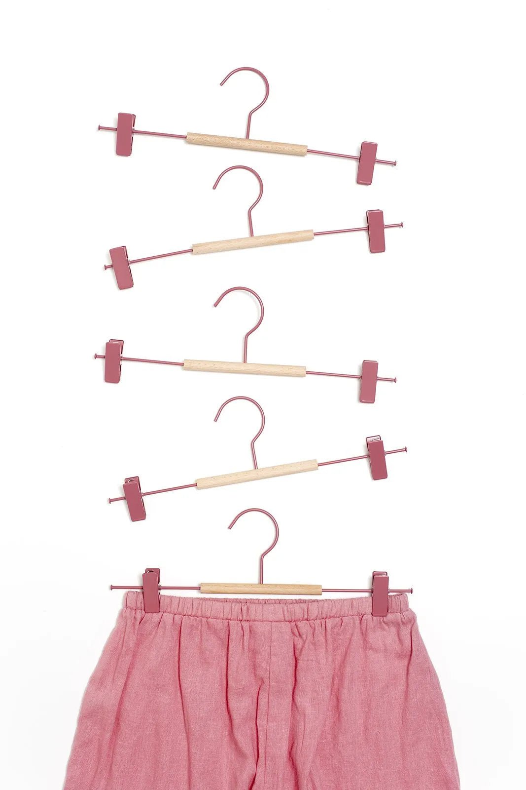 Mustard Made · Adult Clip Hangers in Berry | socius design in Rochester, MN