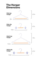 Mustard Made · Adult Clip Hangers in Lilac | socius design in Rochester, MN