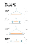 Mustard Made · Adult Clip Hangers in Ocean | socius design in Rochester, MN