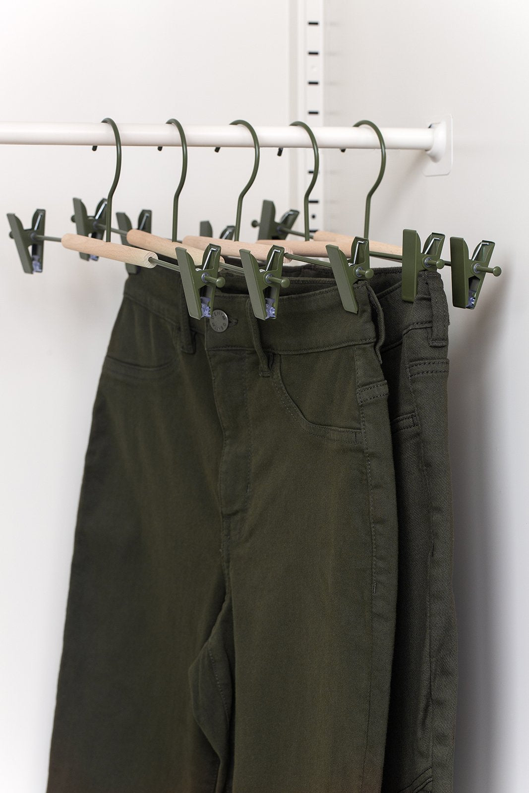 Mustard Made · Adult Clip Hangers in Olive | socius design in Rochester, MN