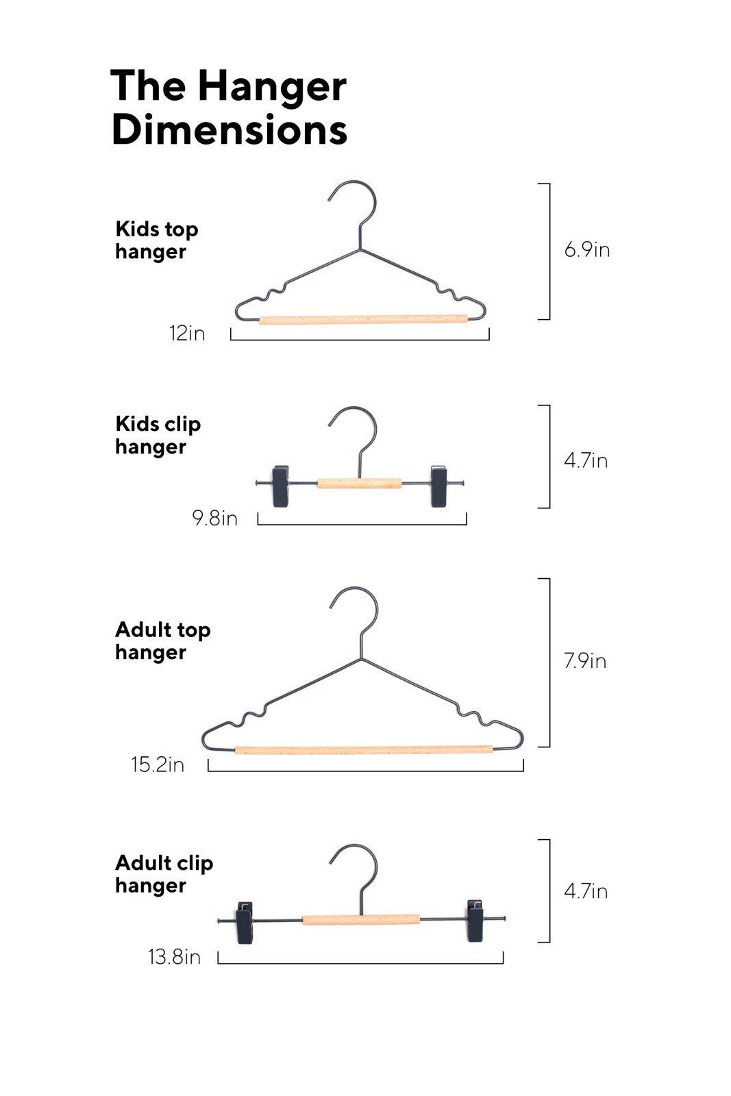 Mustard Made · Adult Top Hangers in Slate | socius design in Rochester, MN