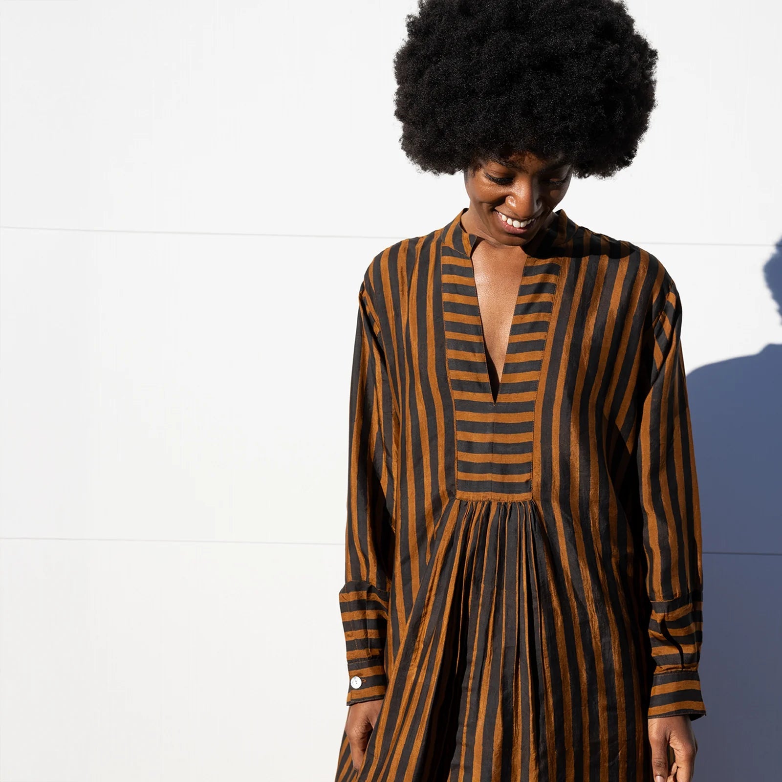 Block Shop · Alice Hand Block - Printed Silk Dress | socius design in Rochester, MN