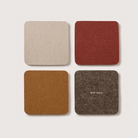 Graf Lantz · Bierfilzl Merino Wool Square Coaster 4 - Pack · Mesa | socius design in Rochester, MN
