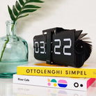 Cloudnola · Black Flipping Out Clock | socius design in Rochester, MN