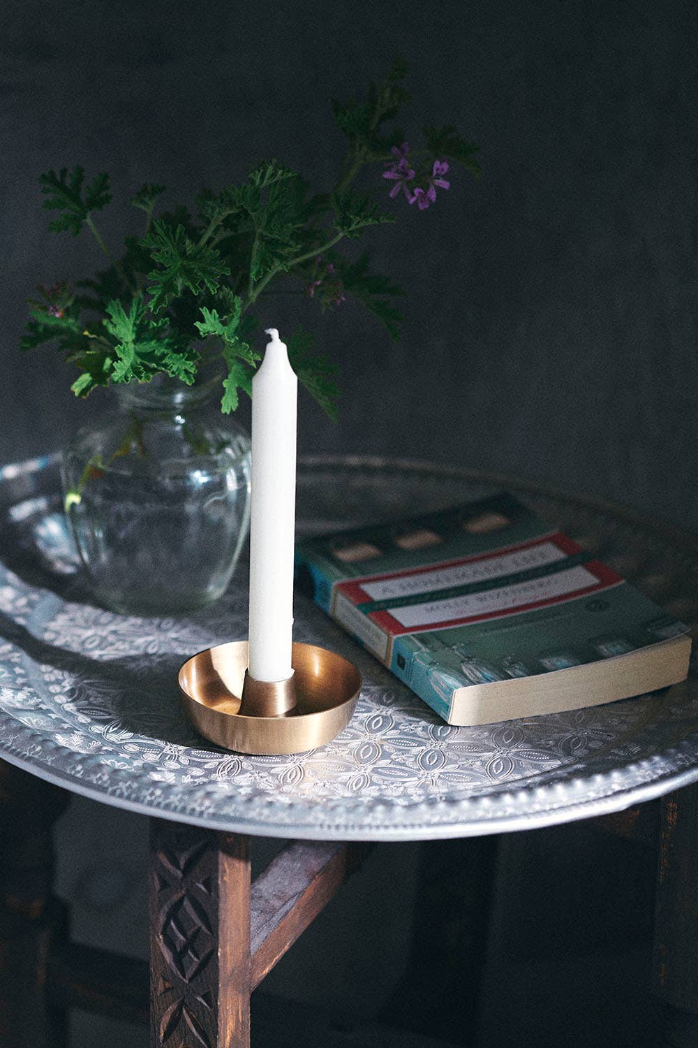 Fog Linen Work · Brass Taper Candle Holder · Fog Linen Work | socius design in Rochester, MN