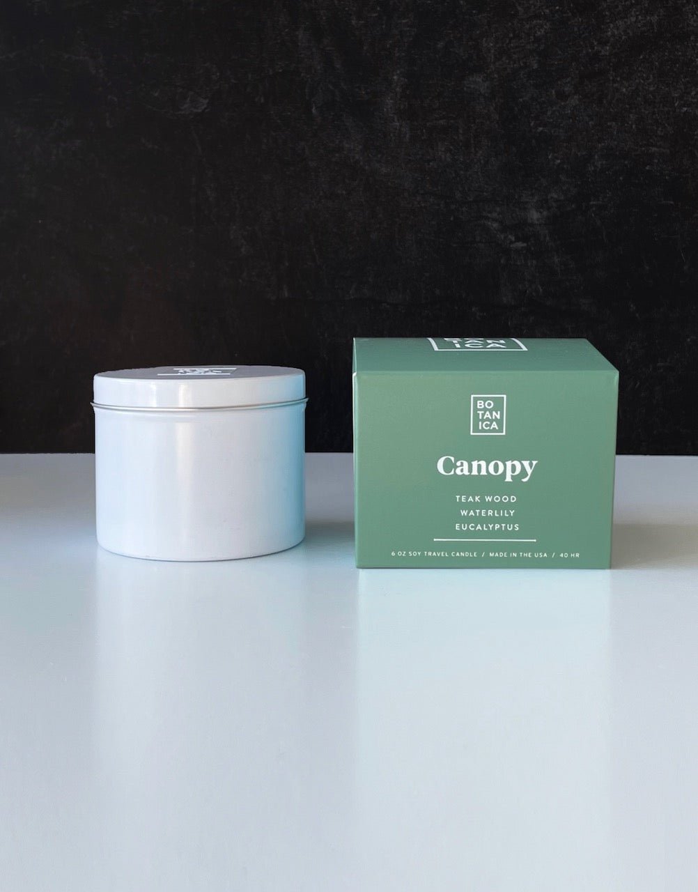 BOTANICA · Canopy Travel Tin Candle | socius design in Rochester, MN