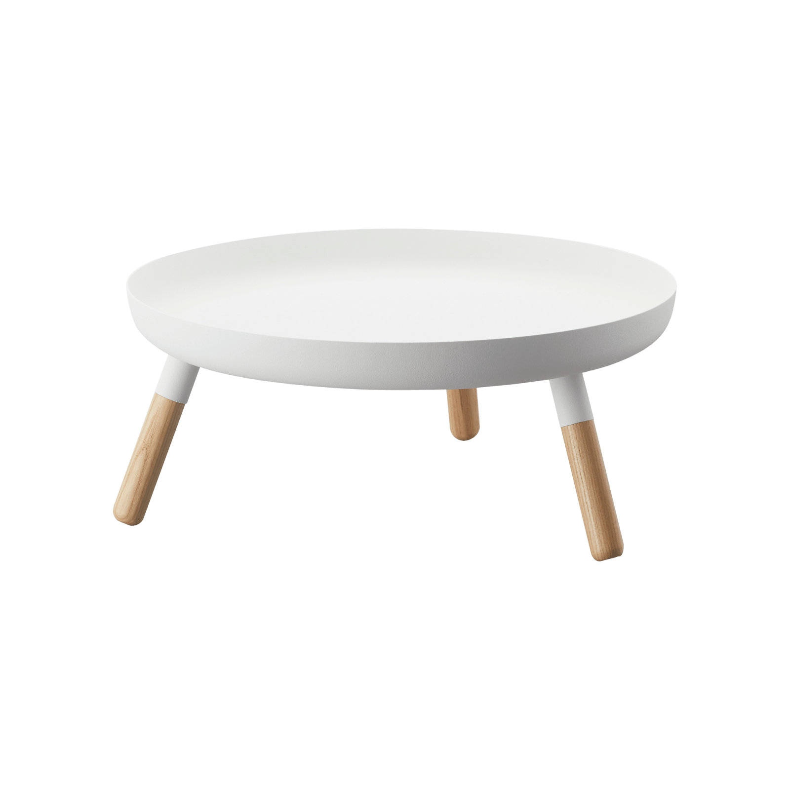 Yamazaki Home · Countertop Pedestal Tray (5" H) · Steel + Wood | socius design in Rochester, MN