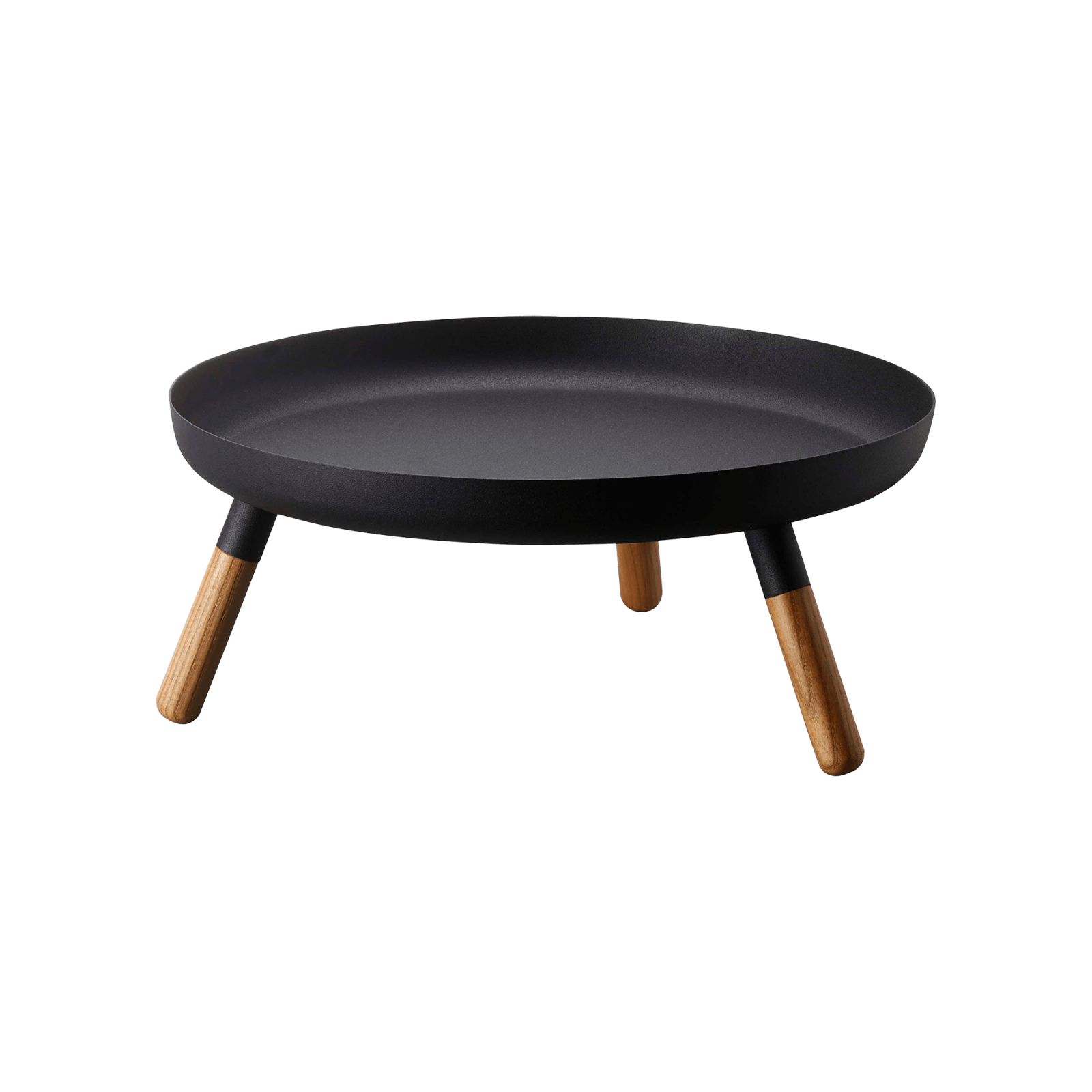 Yamazaki Home · Countertop Pedestal Tray (5" H) · Steel + Wood | socius design in Rochester, MN