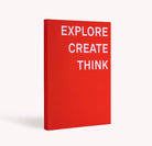 Gry Mattr by Joe Mimran · Explore - Create - Think Notebook with Soft Touch Cover · Poppy | socius design in Rochester, MN