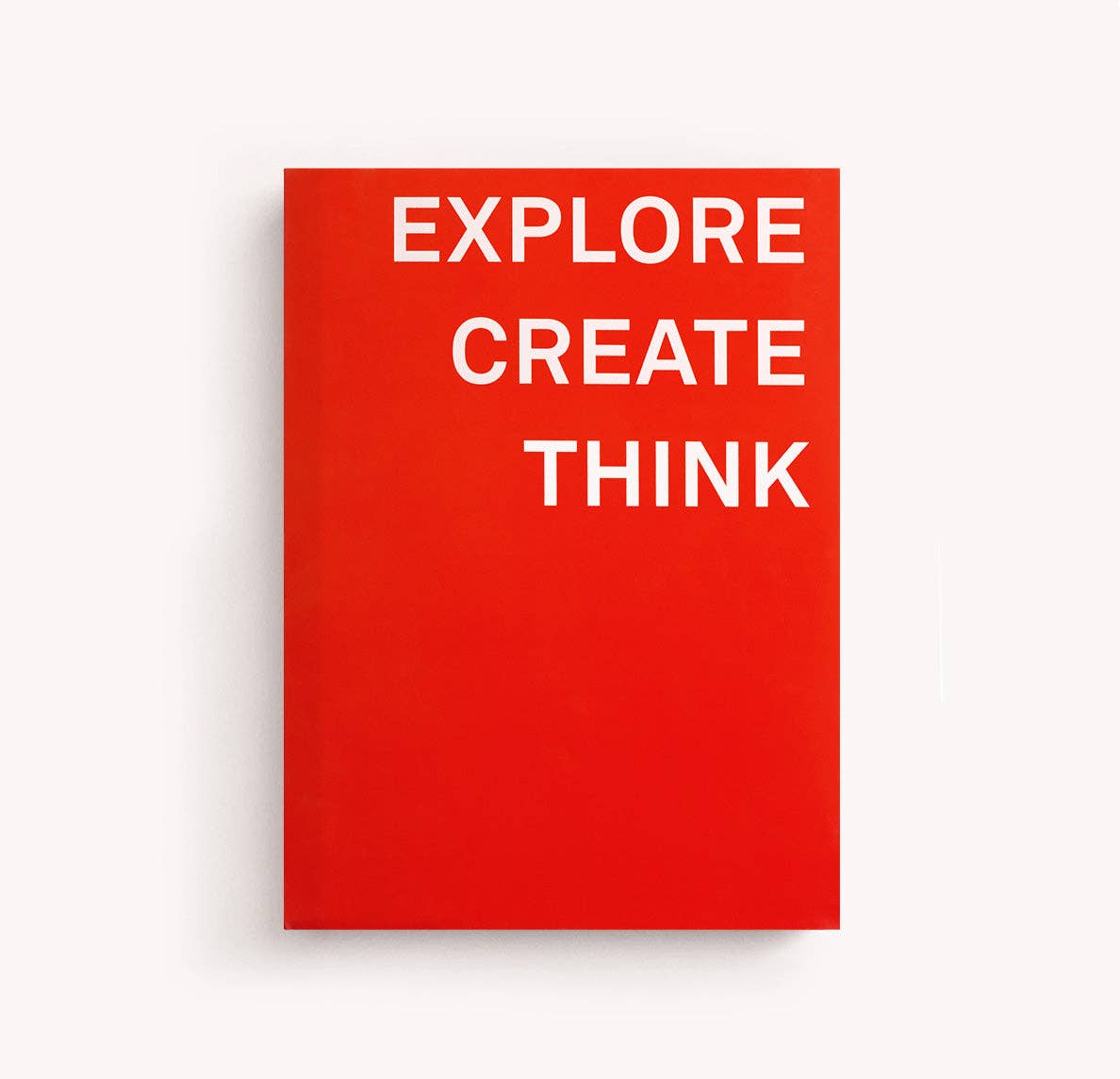 Gry Mattr by Joe Mimran · Explore - Create - Think Notebook with Soft Touch Cover · Poppy | socius design in Rochester, MN