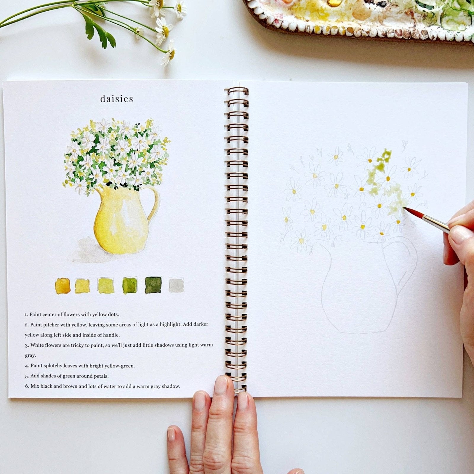 emily lex studio · Flowers Watercolor Workbook · Emily Lex Studio | socius design in Rochester, MN