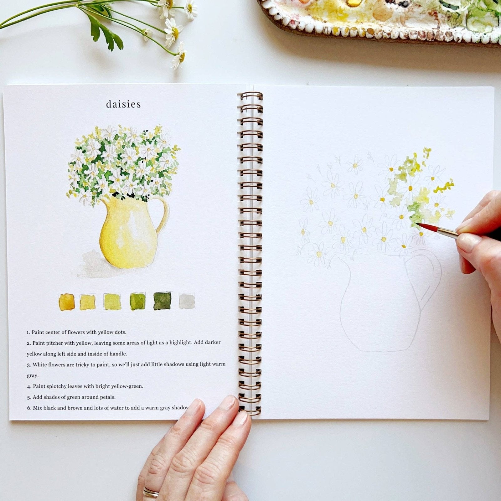 emily lex studio · Flowers Watercolor Workbook · Emily Lex Studio | socius design in Rochester, MN