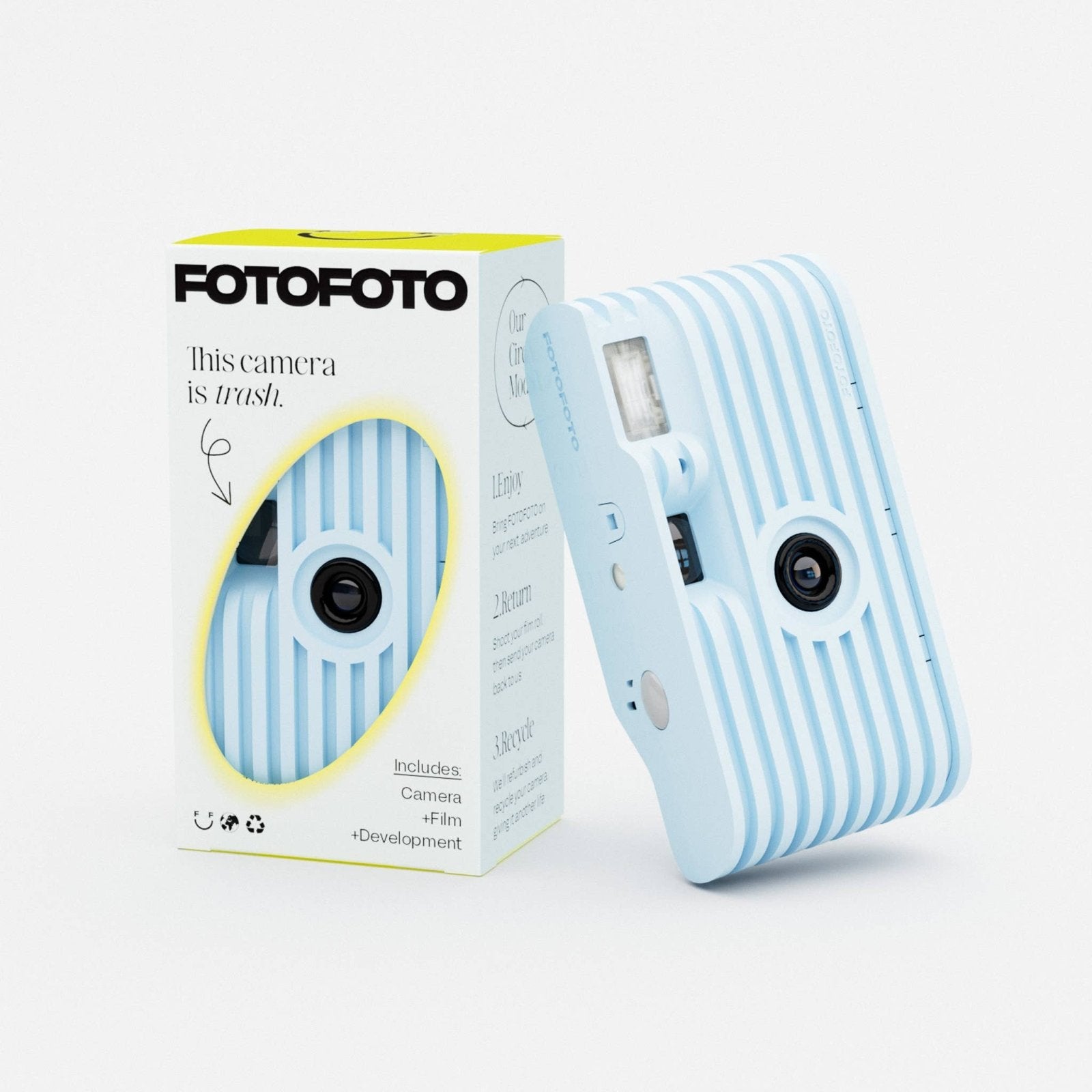 Fotofoto · Fotofoto FF - 1 Sustainable Disposable Camera | socius design in Rochester, MN