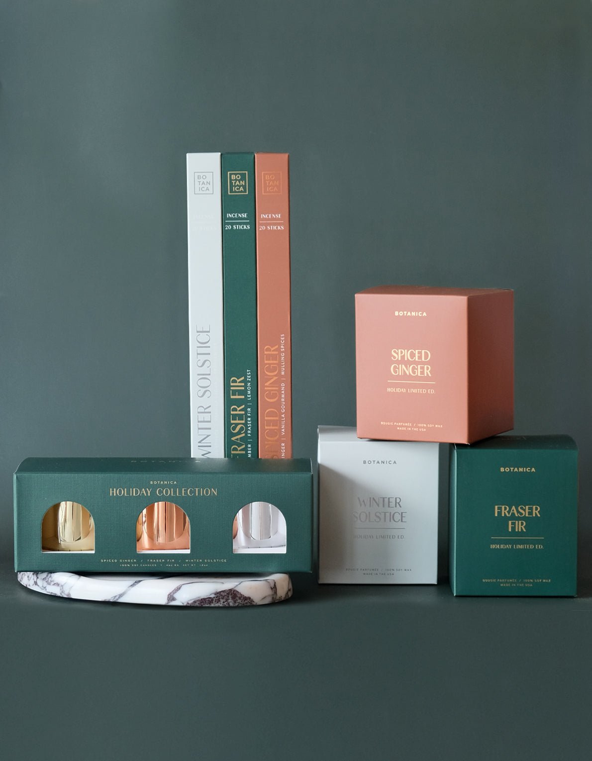 BOTANICA · Fraser Fir Incense · Ltd. Edition Holiday Collection | socius design in Rochester, MN