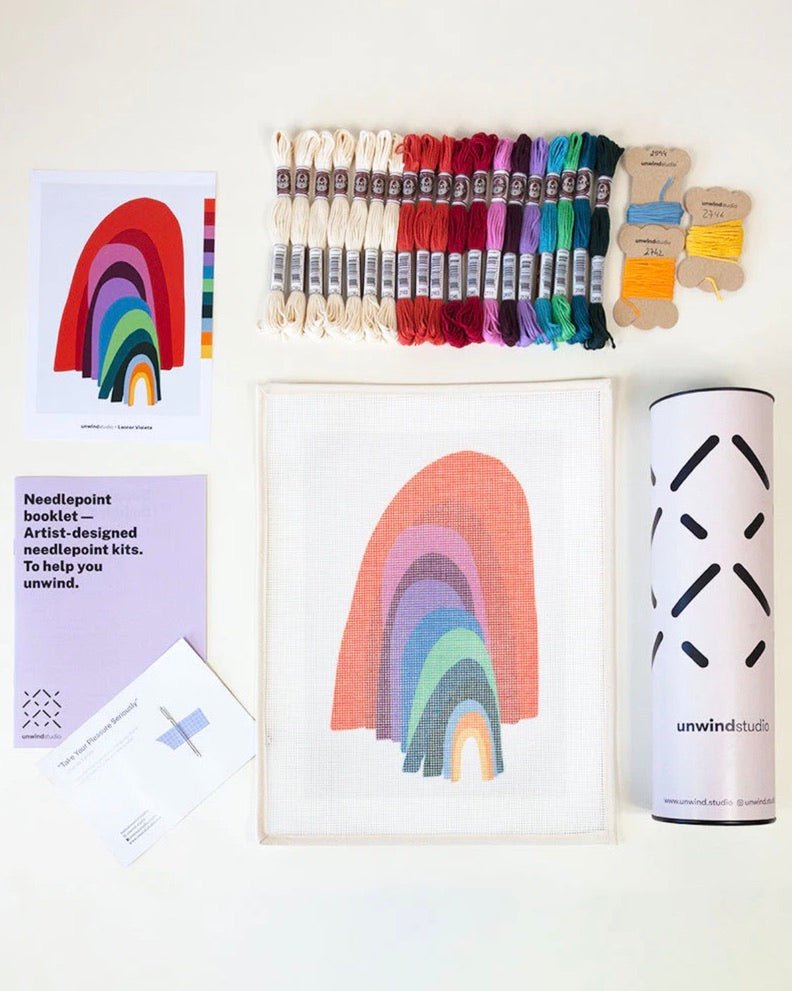 Unwind Studio · From the Other Side · Needlepoint Kit · Unwind Studio | socius design in Rochester, MN