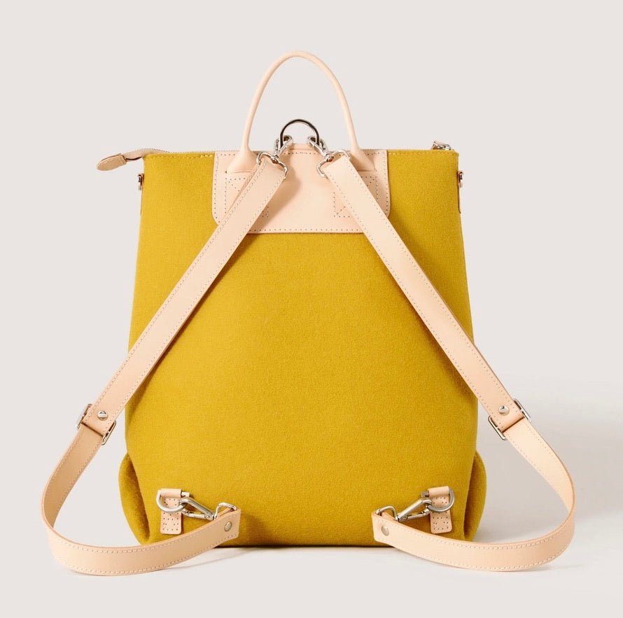 Graf Lantz · Graf Lantz Bedford Merino Wool Felt Backpack · Dijon | socius design in Rochester, MN