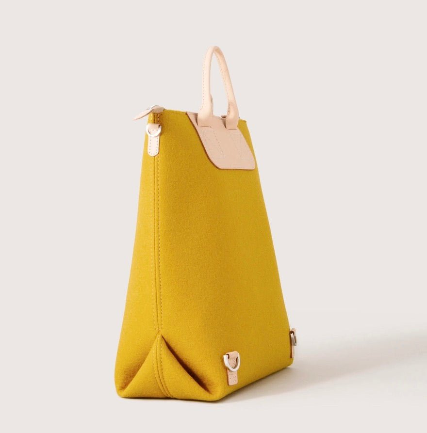 Graf Lantz · Graf Lantz Bedford Merino Wool Felt Backpack · Dijon | socius design in Rochester, MN