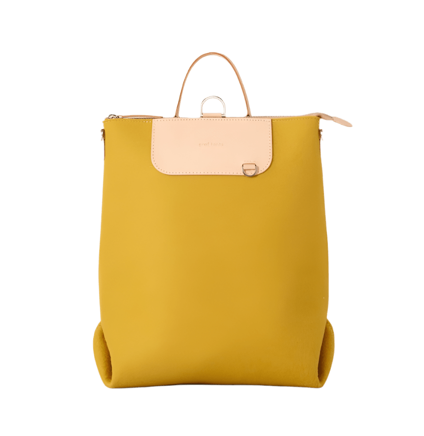 Graf Lantz · Graf Lantz Bedford Merino Wool Felt Backpack · Dijon | socius design in Rochester, MN