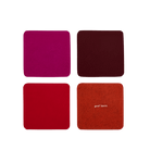 Graf Lantz · Graf Lantz · Bierfilzl Merino Wool Square Coaster Multi 4 Pack · Bordeaux | socius design in Rochester, MN