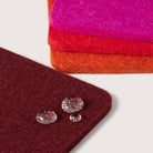 Graf Lantz · Graf Lantz · Bierfilzl Merino Wool Square Coaster Multi 4 Pack · Bordeaux | socius design in Rochester, MN