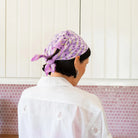 Block Shop · Hand Block - Printed Martin Bandana · Lilac | socius design in Rochester, MN