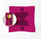 Block Shop · Hand Block - Printed Otto Napkin Set · Plum | socius design in Rochester, MN