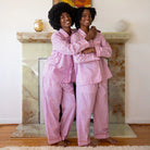 Block Shop · Hand Block - printed Pajama Set in Phlox | socius design in Rochester, MN