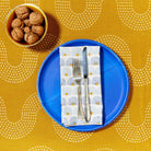 Block Shop · Hand Block - Printed Peacock Napkin Set · Blue | socius design in Rochester, MN
