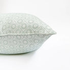 Block Shop · Hand Block - Printed Sunburst 24x24 Pillow · Sea Glass | socius design in Rochester, MN