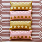 Block Shop · Hand Block - Printed Susie Lumbar Pillow · Ochre | socius design in Rochester, MN