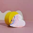 Moglea · Hand - painted Greeting Card · "Rainbow Heart" | socius design in Rochester, MN