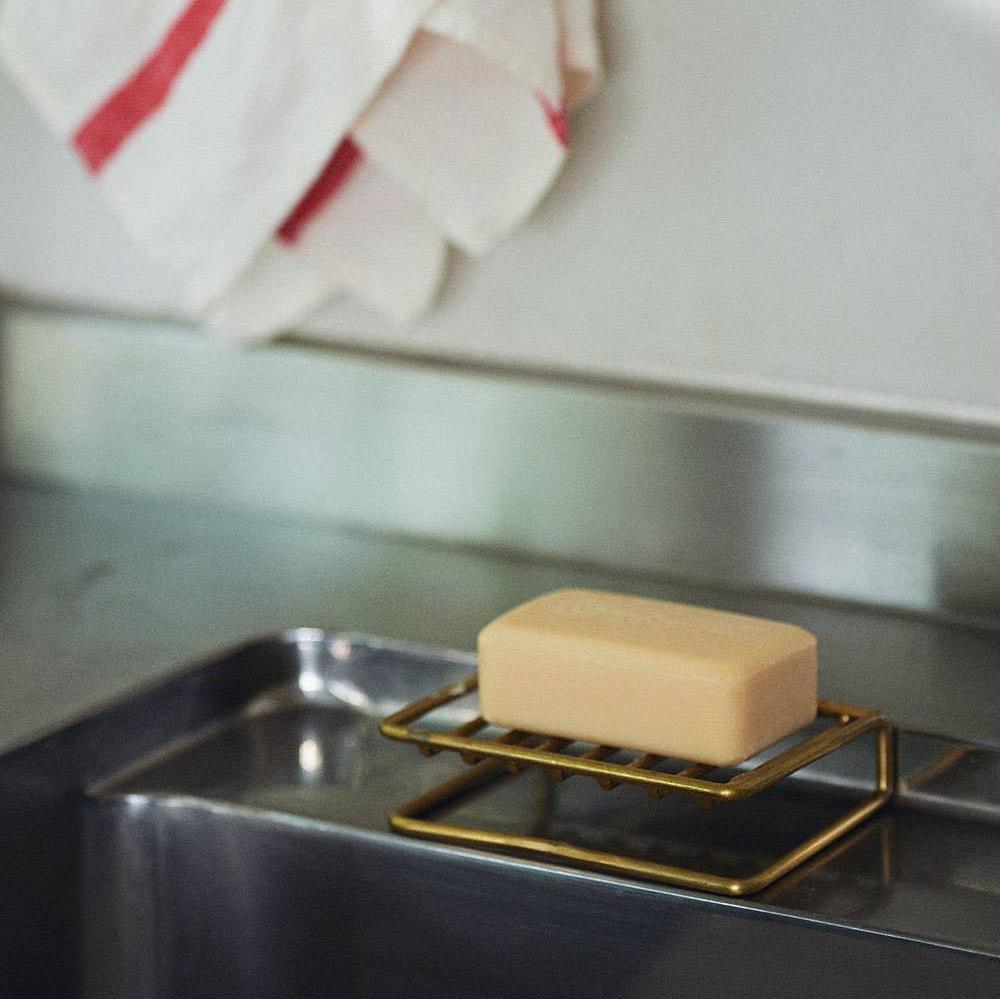 Fog Linen Work · Handmade Brass Soap Stand | socius design in Rochester, MN