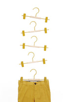 Mustard Made US · Kids Clip Hangers in Mustard | socius design in Rochester, MN