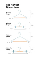 Mustard Made US · Kids Clip Hangers in Ocean | socius design in Rochester, MN