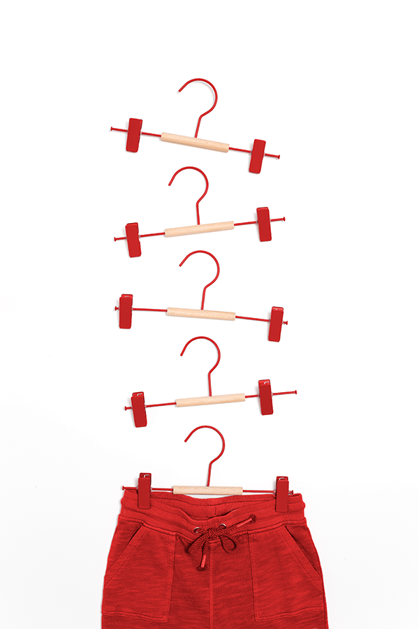 Mustard Made US · Kids Clip Hangers in Poppy | socius design in Rochester, MN