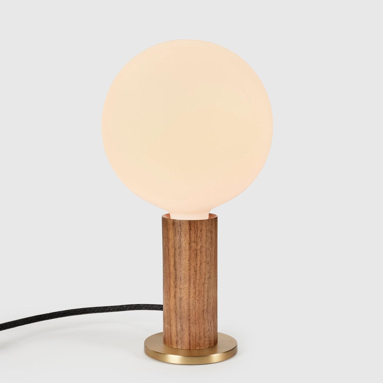 Tala US · Knuckle Table Lamp in Walnut + Sphere IV | socius design in Rochester, MN