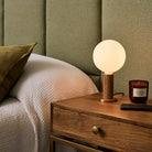 Tala US · Knuckle Table Lamp in Walnut + Sphere IV | socius design in Rochester, MN