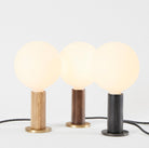 Tala US · Knuckle Table Lamp in Walnut + Sphere IV | socius design in Rochester, MN