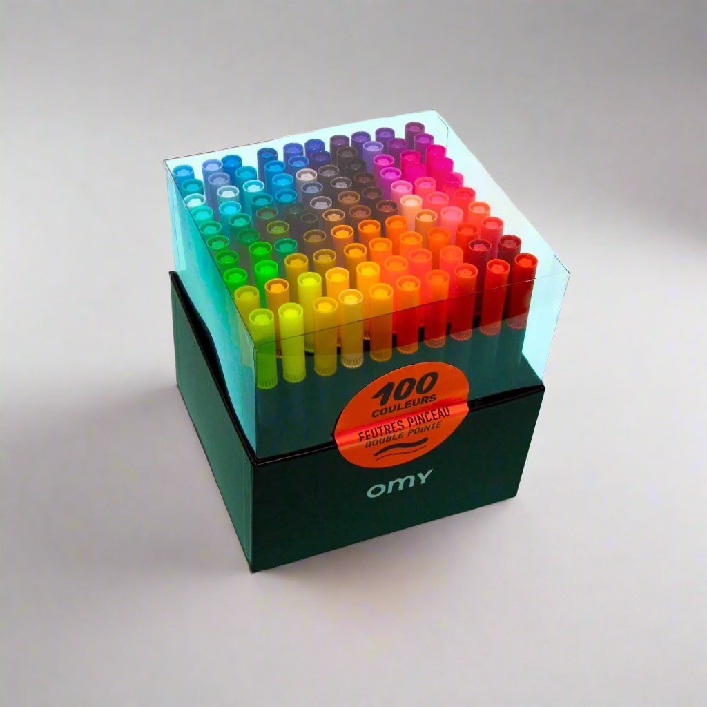 OMY · OMY Set of 100 Double Tip Markers | socius design in Rochester, MN