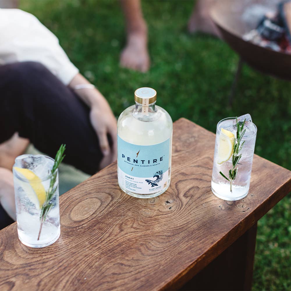 Pentire Drinks Inc. · Pentire Adrift 70cl · Non - Alcoholic Aperitif | socius design in Rochester, MN