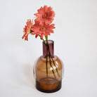 Cloudnola · Pink and Amber Blown Glass Flip Vase | socius design in Rochester, MN