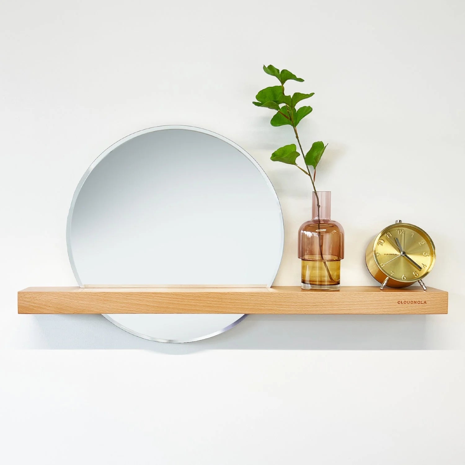Cloudnola · Pink and Amber Blown Glass Flip Vase | socius design in Rochester, MN