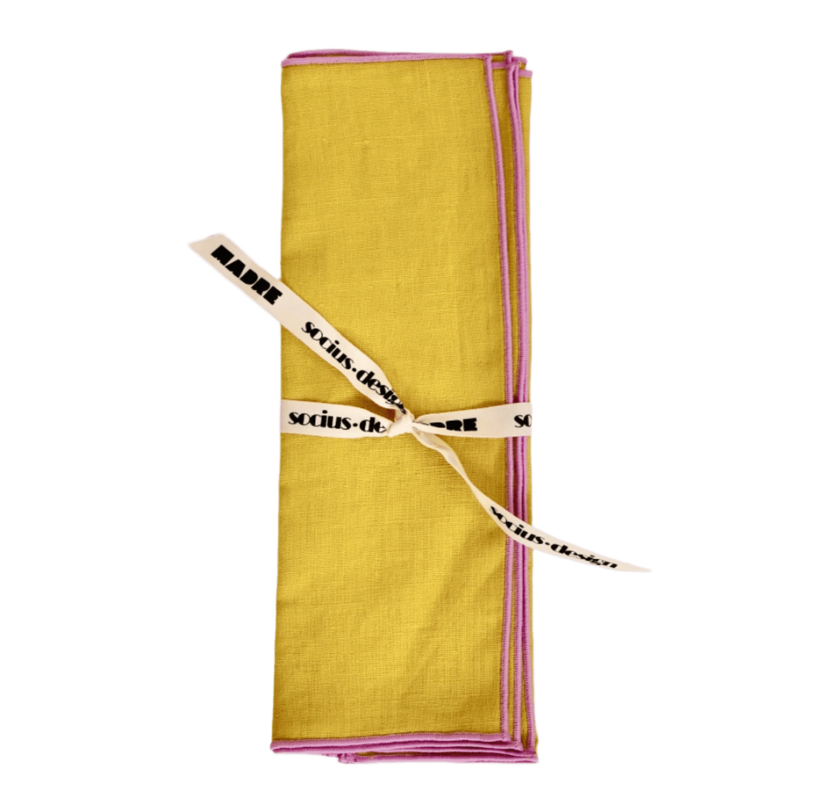 MADRE Linen · Pomelo Linen Cocktail Napkin Set · MADRE Linen x socius design | socius design in Rochester, MN