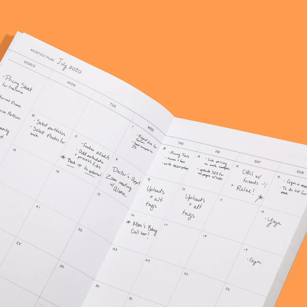 Poketo · Quarterly Planner in Lemon | socius design in Rochester, MN
