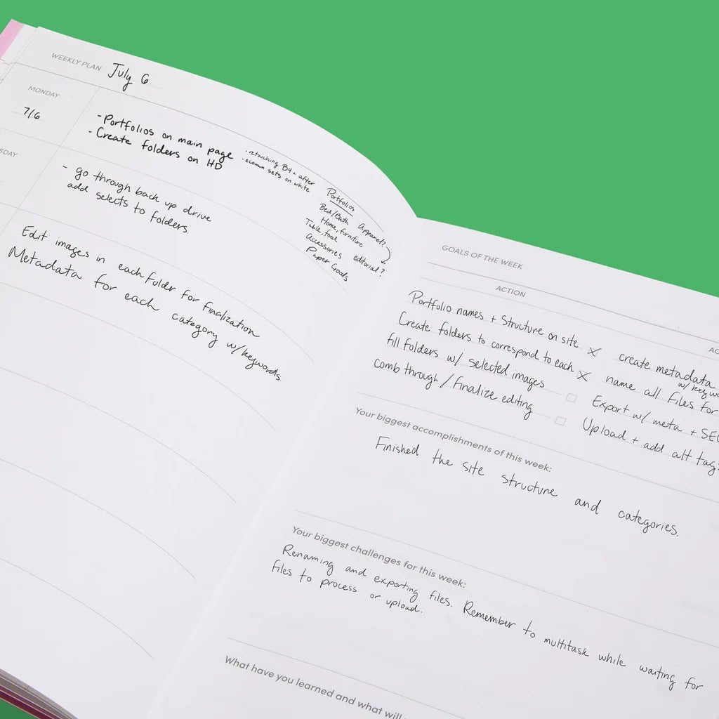 Poketo · Quarterly Planner in Lemon | socius design in Rochester, MN