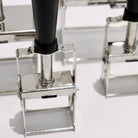 Wms&Co · Self - Inking Custom Rubber Stamp · Nickel+Black | socius design in Rochester, MN